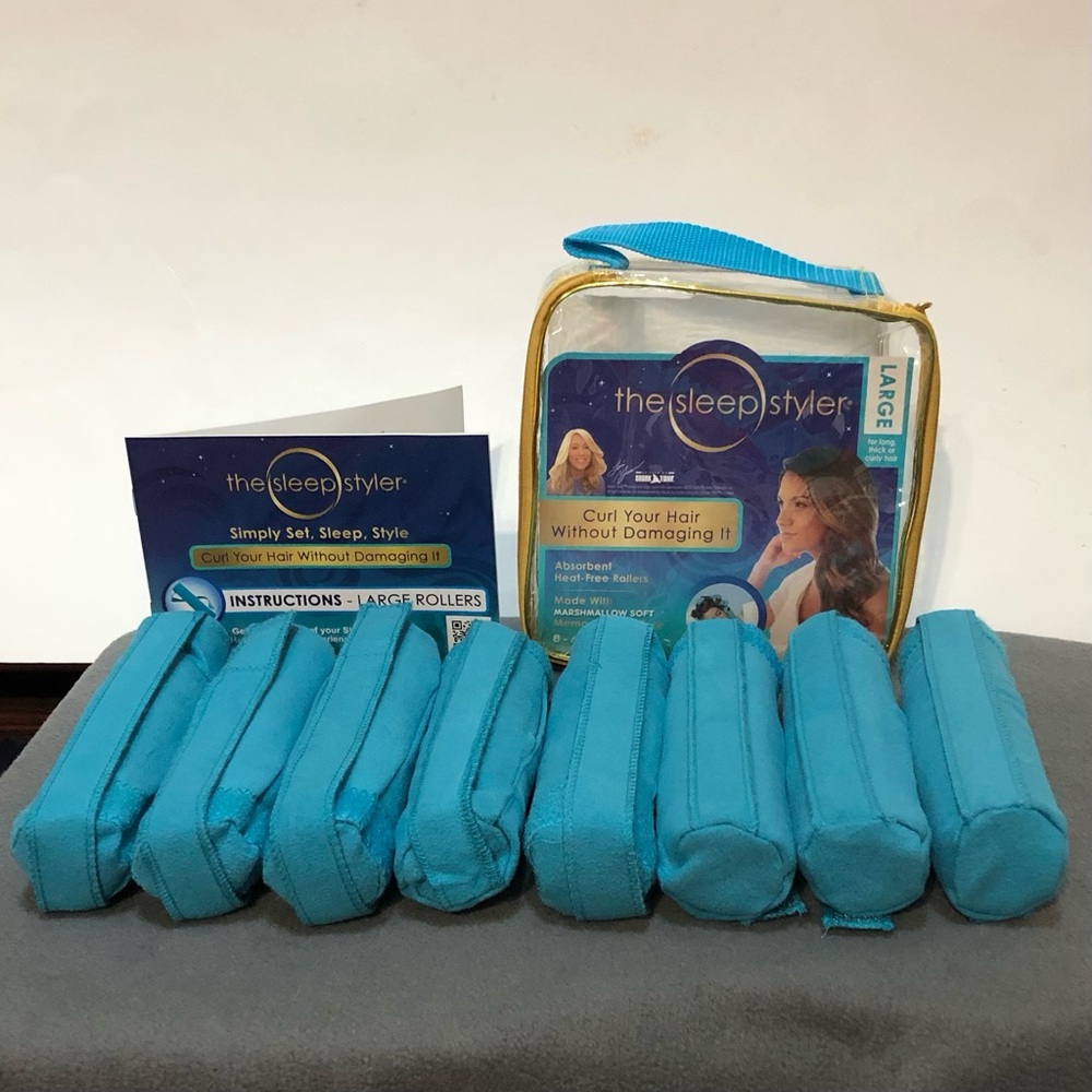 The Sleep Styler Large Hair Curlers